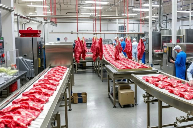 Внешняя обработка в 1С для перемещения товаров со склада Мясокомбината, Москва