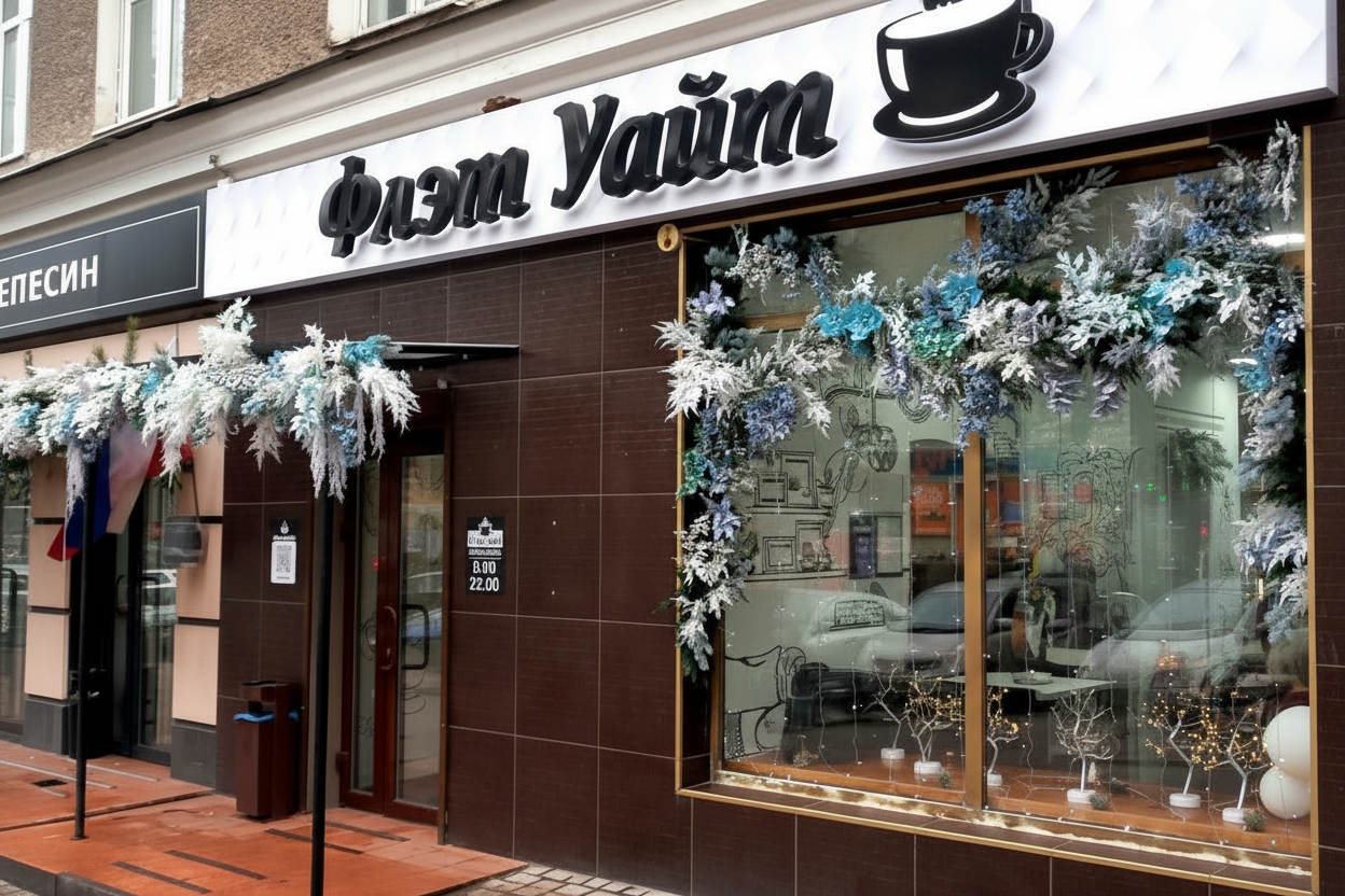 Запуск кофейни Флэт Уайт, г. Донецк: исправляем чужие ошибки.