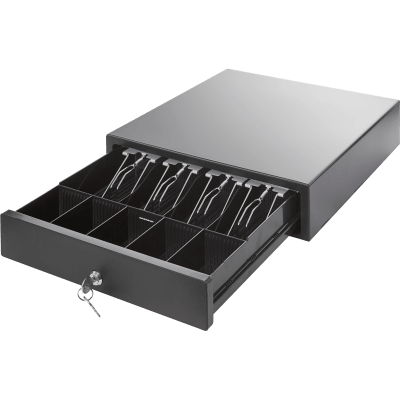 Денежный ящик PayTor HT-330P, черный, штрих 