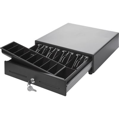 Денежный ящик PayTor HT-330S, черный, штрих 